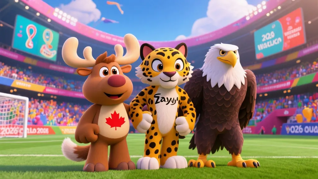 揭秘2026世界杯吉祥物：Maple、Zayu与Clutch背后的文化密码与狂欢寓意